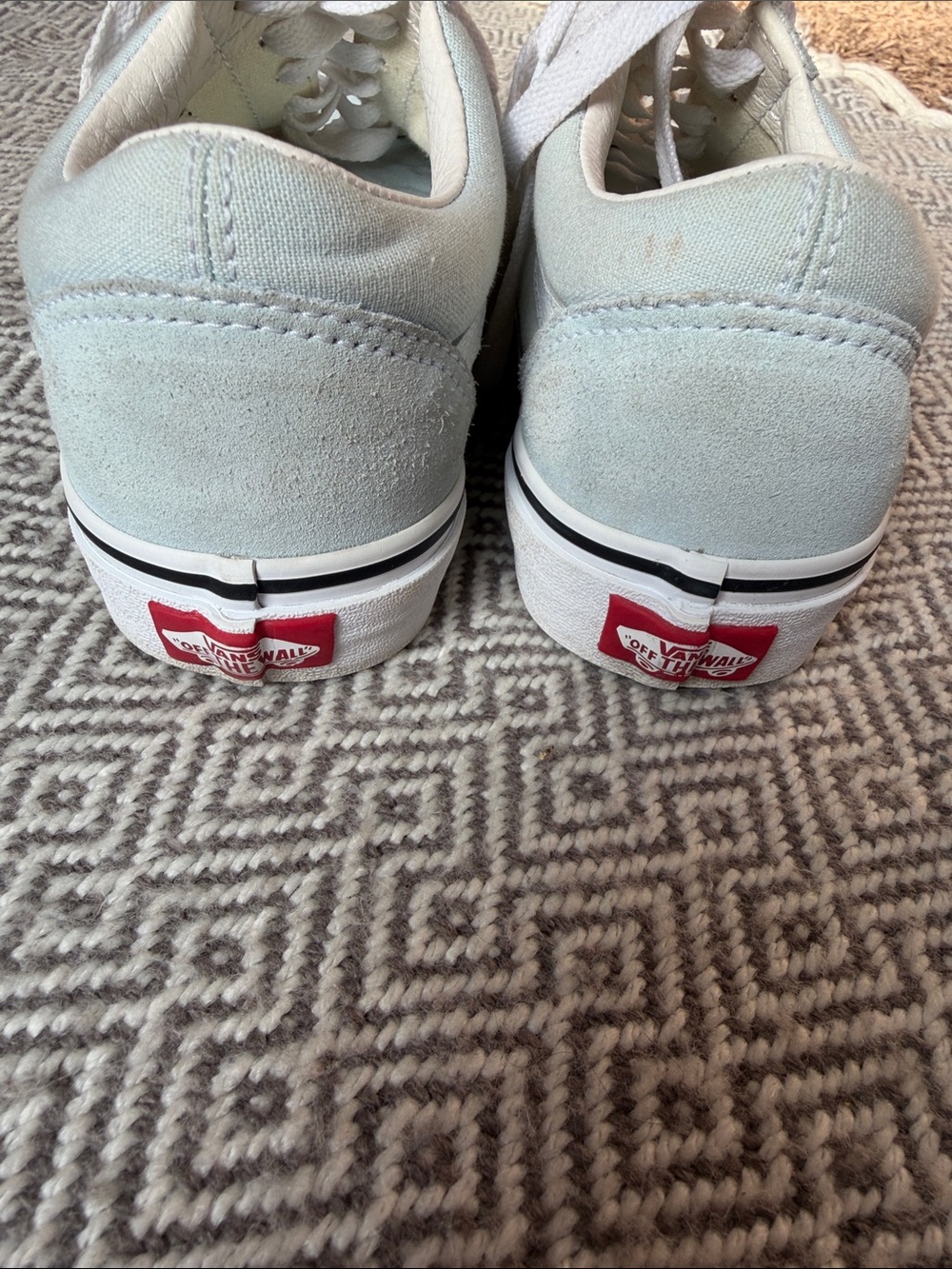 Vans Old Skool sneakers in a light grey-green Size U.S Man 5.5/Women 7 - Picture 12 of 14
